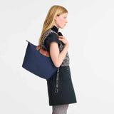 Le Pliage Navy Large Shoulder Bag
