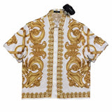 Barocco Printed White Shirt