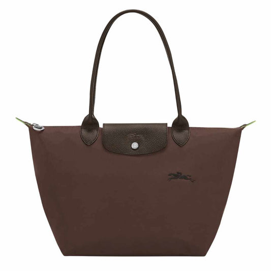 Le Pliage Mocha Medium Shoulder Bag