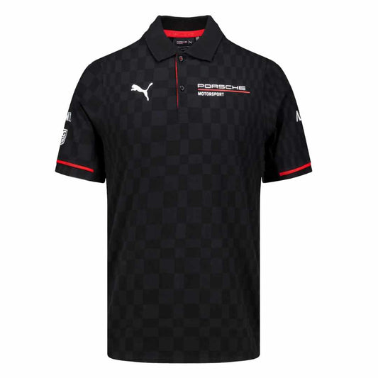Logo Print Team Black 2025 Polo-Shirt