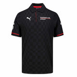 Logo Print Team Black 2025 Polo-Shirt