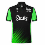 Stake 2025 Team Black Polo-Shirt