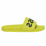 Logo Print Bright Green Slides