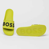 Logo Print Bright Green Slides