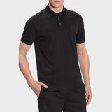 Plain Logo Black Polo-Shirt