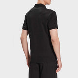 Plain Logo Black Polo-Shirt