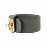 Kelly Twist PM Green Gold Bracelet