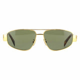 Metal Triomphe Aviator Gold Sunglasses