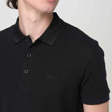 Paddy Plain Black Polo-Shirt