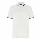 Logo Embossed White Polo-Shirt
