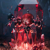 Mega Skullpanda 400% Red Crystal Figurine