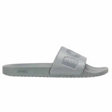 Logo Debossed Medium Grey Slides