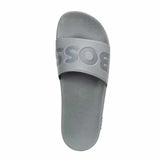Logo Debossed Medium Grey Slides