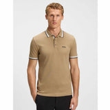Paddy Plain Beige Polo-Shirt