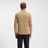 Paddy Plain Beige Polo-Shirt