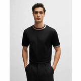 Signature Striped Black T-Shirt