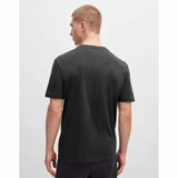 Mesh Logo Charcoal Black T-Shirt