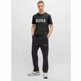 Mesh Logo Charcoal Black T-Shirt