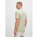 Logo Print Cream T-Shirt