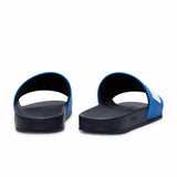 Logo Print Blue/Black Slides