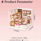 Rolife CoCo Bear Cake Store Miniature House