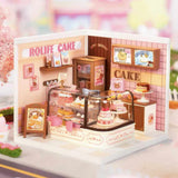 Rolife CoCo Bear Cake Store Miniature House