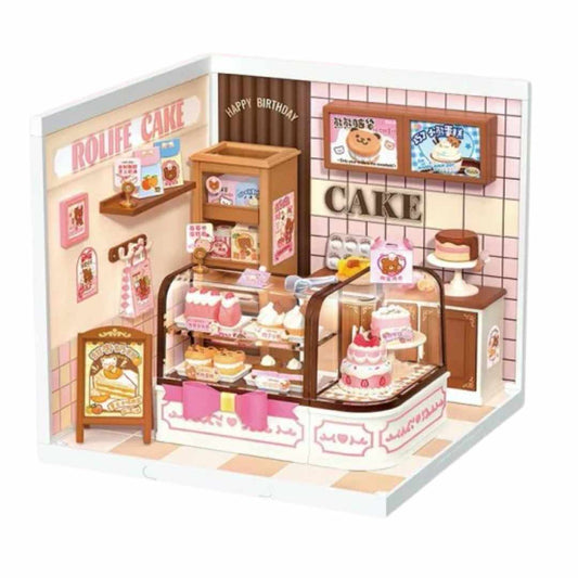 Rolife CoCo Bear Cake Store Miniature House