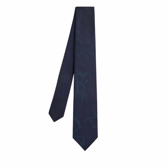 Ex-Libris Blue Tie