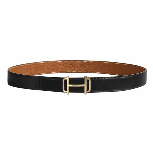 Royal Buckle Black/Brown Reversible Belt