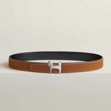 Panache Buckle Gold/Black Reversible Belt