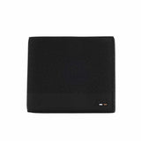 Monogram Plain Trim Black Wallet