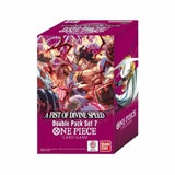 One Piece TCG: Fist of Divine Speed Double Pack Set