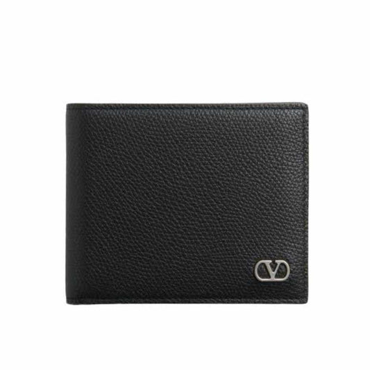 VLOGO Bi-Fold Black Wallet