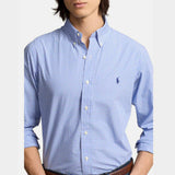 Pony Checked Blue Shirt