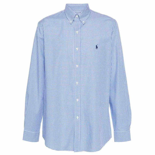 Pony Checked Blue Shirt