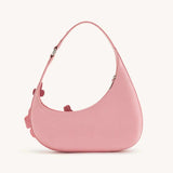 Harlee Embroidered Pink Shoulder Bag