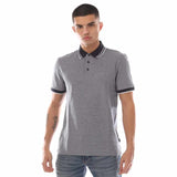 Oxford Pique Grey Polo-Shirt