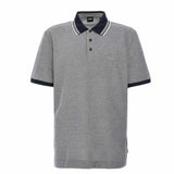 Oxford Pique Grey Polo-Shirt