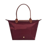 Le Pliage Burgundy Medium Shoulder Bag