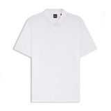 Vertical Stripes White Polo-Shirt