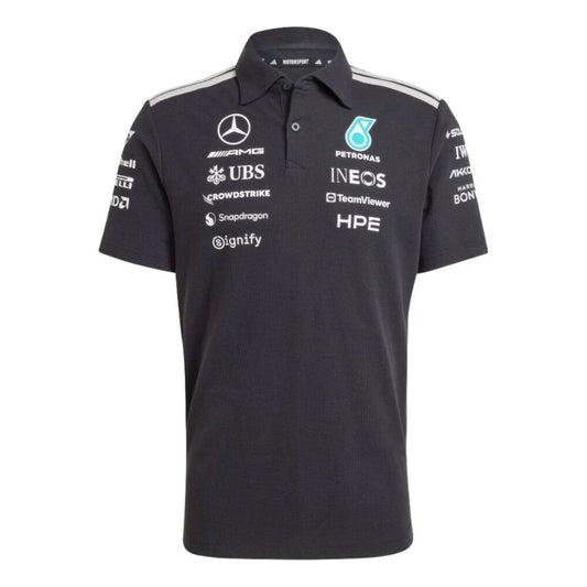 F1 Team Engineers Black Polo-Shirt