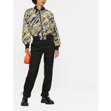 Baroque Print Bomber Jacket
