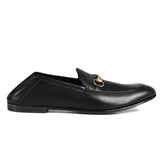 Horsebit Leather Black Loafers