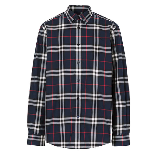 Caxton Checked Cotton-Poplin Shirt