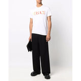 Gradient Logo White T-Shirt