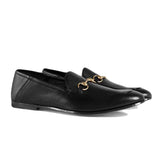 Horsebit Leather Black Loafers