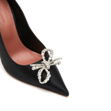 Rosie Crystal-Embellished Satin Pumps