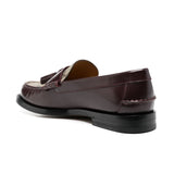 Tassel Detail GG Brown Loafers