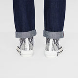 Oblique B23 Black/White High Sneakers