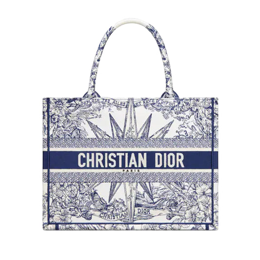 Book Blue Tote Bag
